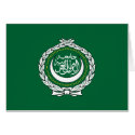 Arab League Flag cards