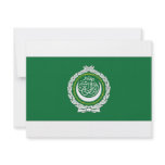 Arab League Flag Custom Invitations