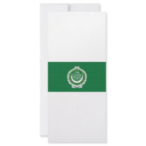 Arab League Flag rack cards