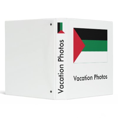 Arab Revolt Flag 3 Ring Binder by Vexillophile