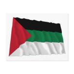 Arab Revolt Waving Flag Postcard