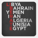 Arab Spring Sticker