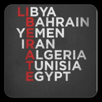 Arab Spring Sticker stickers