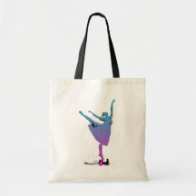 Arabesque Dancer Dances Canvas Bag