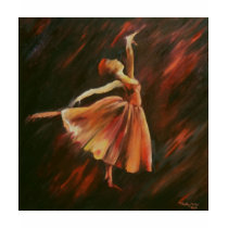 Arabesque Dancer Woman's Tee Shirt