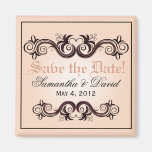 Arabesque Save the Date (blush pink) Magnets
