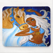Arabian Blues Mouse Pad mousepads by AnnabelleKay Arabian Blues Mouse Pad mousepads