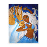 Arabian blues Postcard