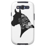 Arabian Floral Silhouette -Android Samsung Galaxy SIII Cover