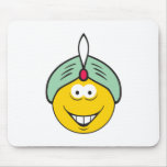 Arabian Genie Smiley Face Mouse Pads
