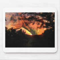 Arabian Horse against sky mousepads