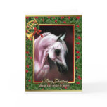 Arabian Horse Blank Christmas Card