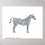 ARABIAN HORSE by NICHOLAS       MINIFACES Posters