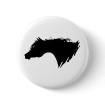 Arabian Horse Head Pins