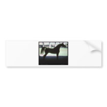 Arabian Horse Silhouette Bumper Stickers
