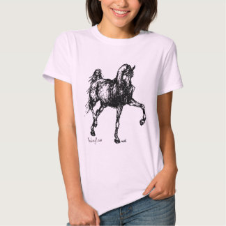 arabian horse t shirt