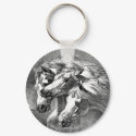 Arabian Horses Keychain by aesthete Arabian Horses Keychain
