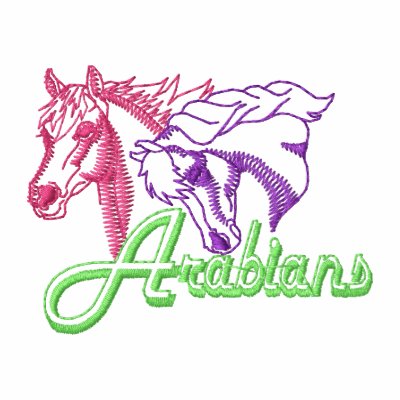 Arabian Logo Outline Embroidered Hoody Arabian Logo Outline Embroidered Hoody