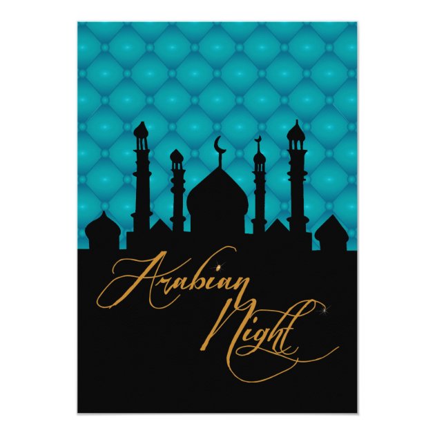Arabian Nights, 21st Birthday Invitations