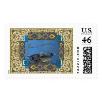 Arabian Nights Party Invitation Postage Stamp
