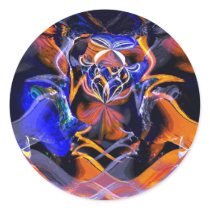 Arabian Nights Round Stickers
