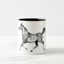 Arabian Pointillism Coffee Mug