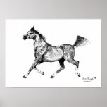 Arabian Pointillism Print