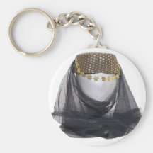 ArabianNightsHeadwearLoose082909 Keychain