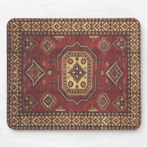 Arabic carpet mouse pad Zazzle