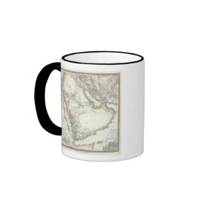 Arabien - Arabian Peninsula Coffee Mug by davidrumsey