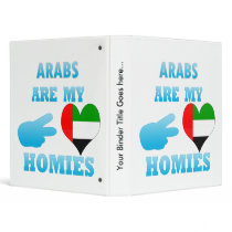 arabs are my Homies Vinyl Binder
