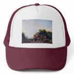 Arabs By Fromentin Eugène Trucker Hat