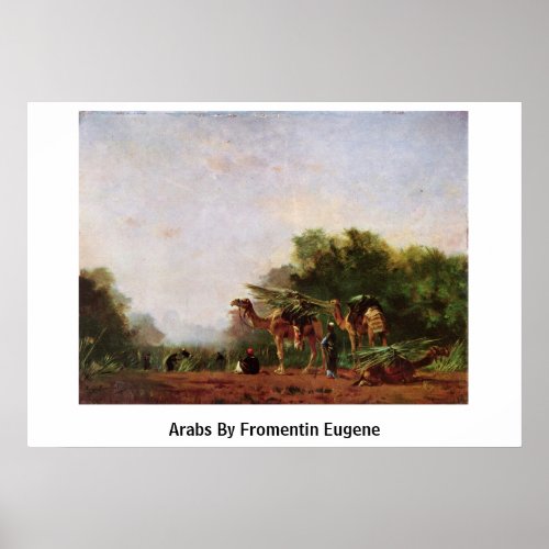 Arabs By Fromentin Eugene Posters