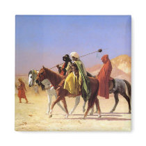 "Arabs Crossing The Desert", by Jean Leon Gerome magnets