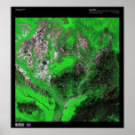 Araca River, Brazil - Earth as Art Poster