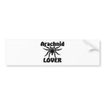 Arachnid Lover Bumper Sticker