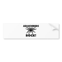 Arachnids Rock Bumper Stickers