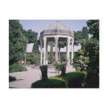 Aragah e Hafez, tomb of an important poet who died Postcards