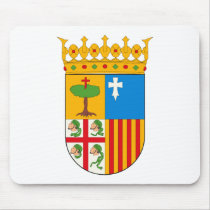Aragon Coat of Arms Mousepad by FlagTshirts Aragon Coat of Arms Mousepad