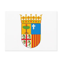 Aragon Coat of Arms Postcard by FlagTshirts Aragon Coat of Arms Postcard