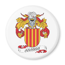 Aragon Family Crest Refrigerator Magnets