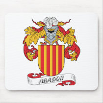 Aragon Family Crest mousepads by coatsofarms Aragon Family Crest mousepads
