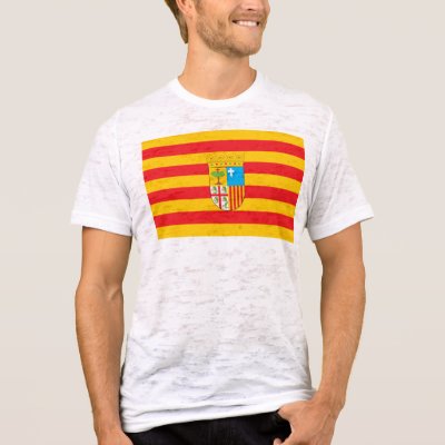 Aragon Flag T-shirt by FlagTshirts