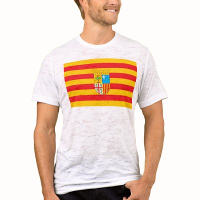 Aragon Flag T-shirt by FlagTshirts
