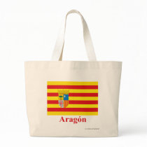 Aragón flag with name bag