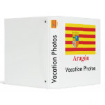 Aragón flag with name binders