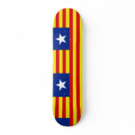 Aragon, South Korea flag Skate Boards