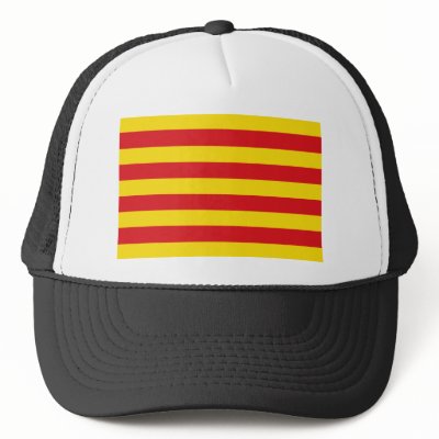 Aragon, Spain Mesh Hats by FlagLibrary