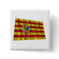 Aragón waving flag button