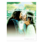 Aragorn and Arwen Kiss Postcards